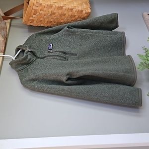 Patagonia boys 5-6 3/4 zip pullover better sweater